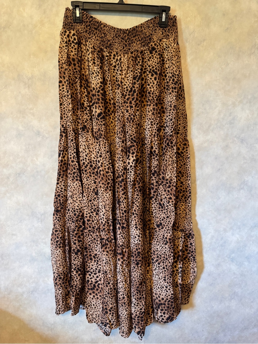 Aerie | Super wide leg leopard pants | Large